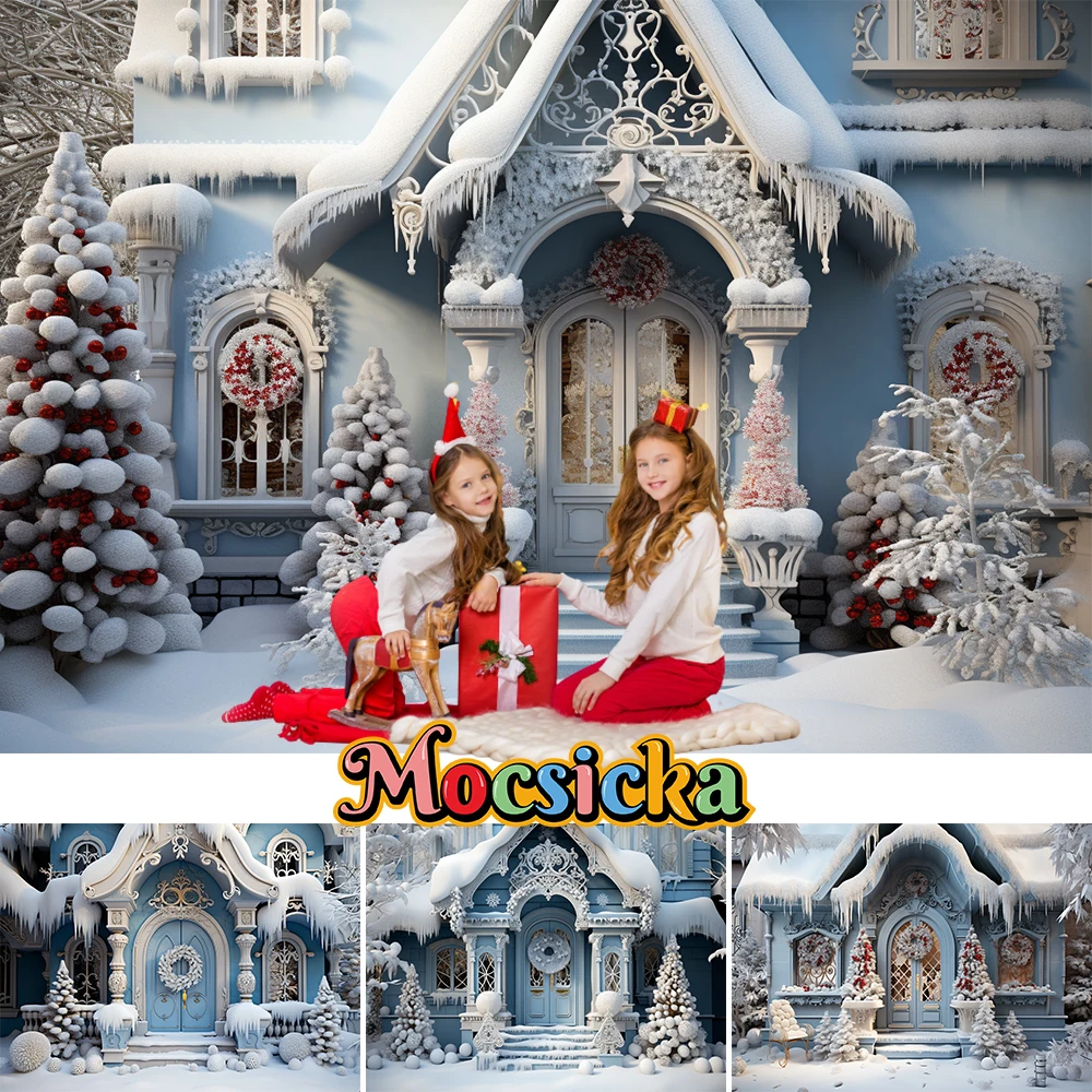 

Mocsicka Christmas Party Winter Photography Background Christmas Children Family Portrait Decoration Background Photo Gallery