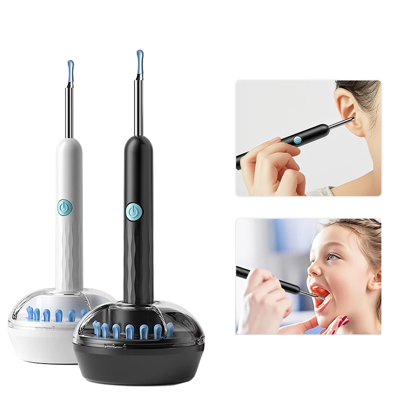 Wireless Endoscope Otoscope 4.2mm 1080P HD Camera for IPhone/Android Ear Scope Cleaning Picker with Ear Wax Removal Tools