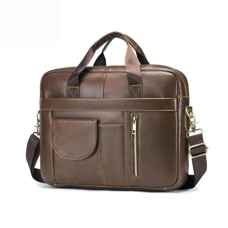 cross-border-men's-briefcase-genuine-leather-men's-bag-official-bag-14-inch-computer-bag-men's-shoulder-bag-for-business-use