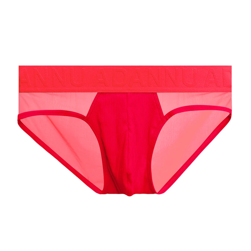 

CMENIN Men's Sexy Briefs Ultra-thin Breathable Mesh Men Panties Sexy Large Crotch Pouch Transparent Mens Underpants Man Briefs