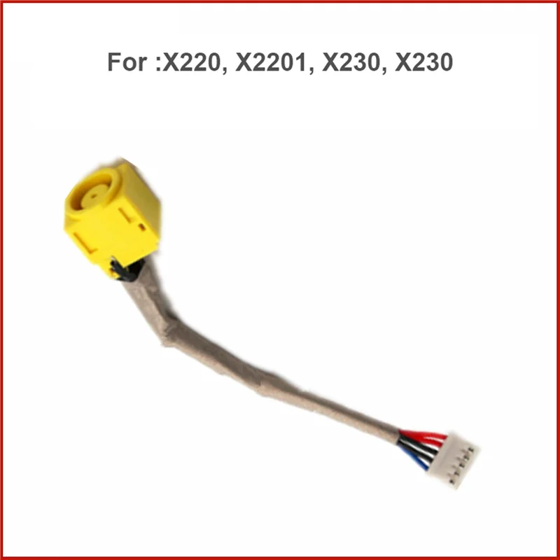 كمبيوتر محمول تيار مستمر كابل المقبس الطاقة المقبس لينوفو X220 X220L X230 X230L تيار مستمر مقبس الطاقة استبدال الساخن