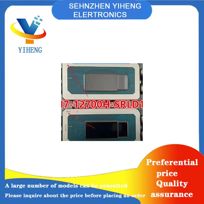 

I7-12650H-SRLD0 I7-12700H-SRLD1 100% New Original Integrated Circuit Electronic Components Direct payment