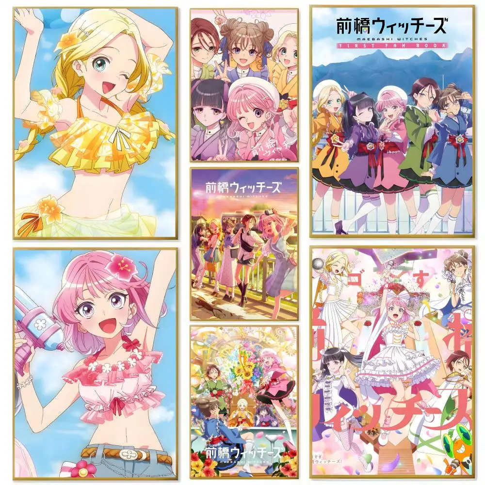 

Painting Calligraphy HD Print Personalized Canvas Wall Mural Art Poster Photos for Living Room Home Decor Maebashi Witches