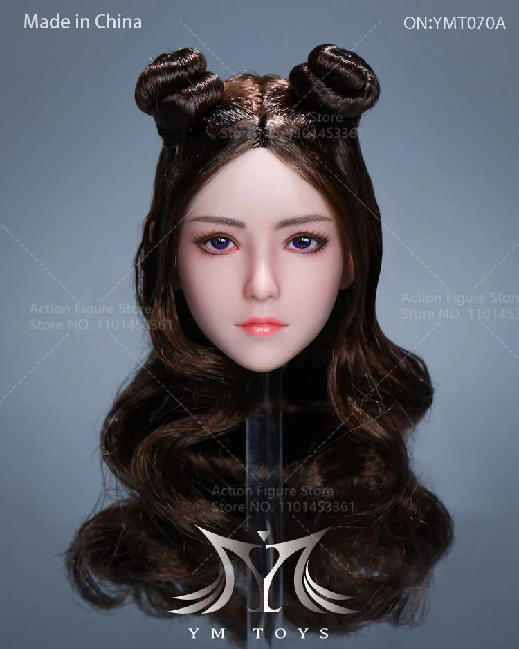 YMTOYS YMT070, 1/6, азиатская женщина-солдат, Xiao Cang, изящные красивые детали, голова, лепка, милый лоли, резьба, модель, подходит для 12 "фигурки Куклы