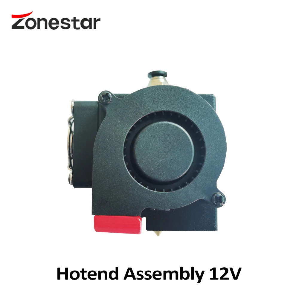 Imagem -06 - Zonestar-one Color Hotend Assembly 3d Print Heat Sensor de Temperatura Ntc100k B3950 Fan4010 Fan5015 z6 Z5x z8 z9 12v 40w 24v 50w