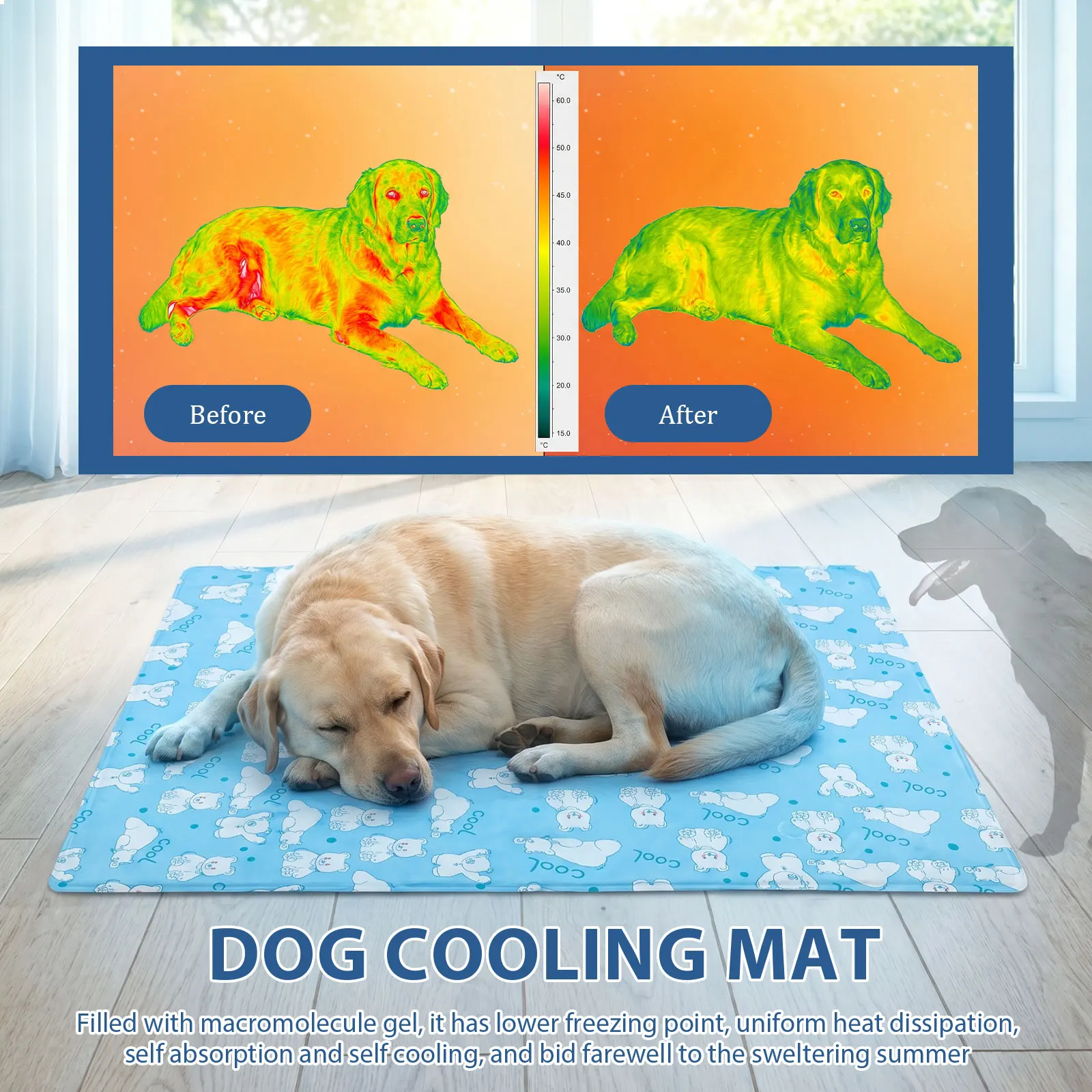 Tapis rafraîchissant pour chie - Cooling Blanket Hot Sleepers avis et prix