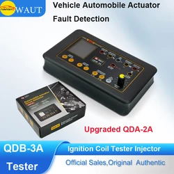 QDB 2A 3A 12~24V Ignition Coil Test Injector Tester Automobile Actuator Fault Detector Stepper Motor Instrument Diagnostic Tools