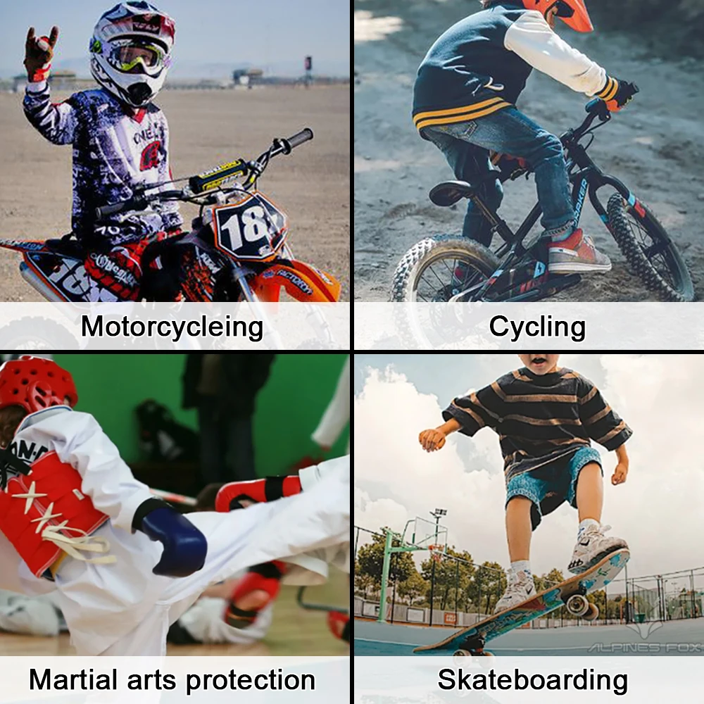 Children Motocross Body Armor Protective Vest DH ATV Dirt Bike Back Chest Protectors Kids Sports Cycling Skating Protective Gear view 6