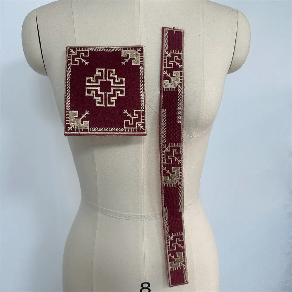 Patchs brodés pour hommes, patchs appliqués à repasser pour la décoration de vêtements