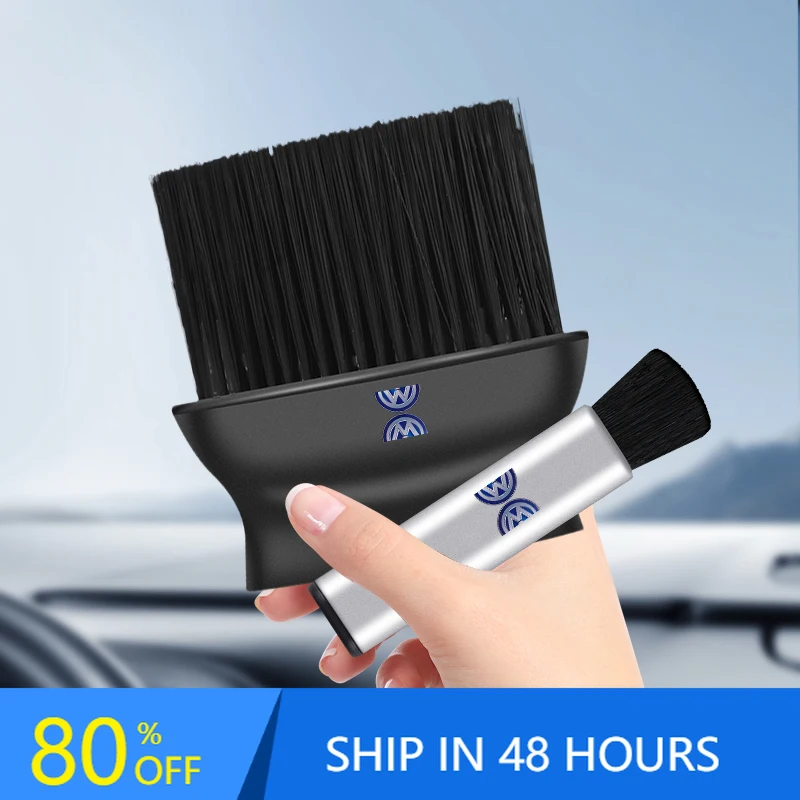 

Car Care Dusting Air Cleaning Brush For Volkswagen VW Jetta Polo T4 T5 T6 Sharan Touareg Gol T-Cross Touran Auto Accessories