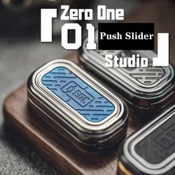 Zero One 01EDC Magnetic Push Slider Fidget Mackie CP3 Anti Stress For Adults Office Desk Toys