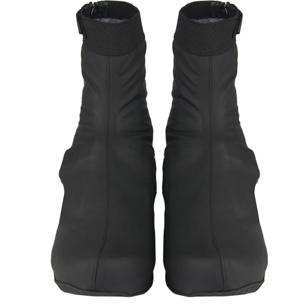 

1Pair Bike Shoe Cover for Cycling Overshoes Anti-Scratch Wear Resistant Reflective Safety Night Ride Unisex Fit All Leg Types