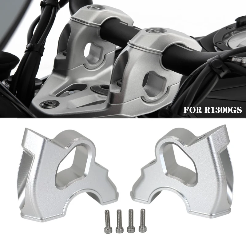 Motorcycle Handlebar Riser Drag Handle Bar Clamp Extend Adapter For BMW R1300GS R 1300 GS ADV Adventure R1300 GS 2023 2024 2025