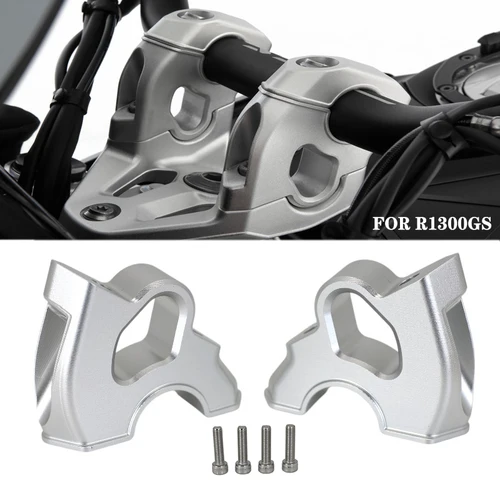 Imagen 1 del producto Adaptador de extensión de abrazadera de barra de mango de arrastre elevador de manillar de motocicleta para BMW R1300GS R 1300 GS ADV Adventure R1300 GS 2023 2024 2025