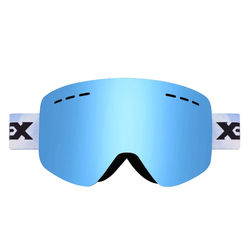 Ski Sport Goggle Tpu Frame Verwisselbare Lens Oem Sneeuw Ogen Bescherming Skiën Sneeuwbril Uitzicht Mannen Vrouwen Skibril