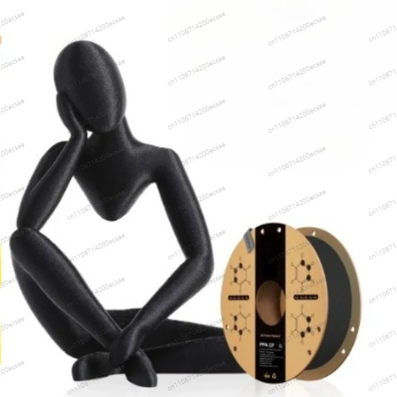 PPA CF 3D Printing Filament High Temperature & Humidity Resistance Low Warpage for Printer