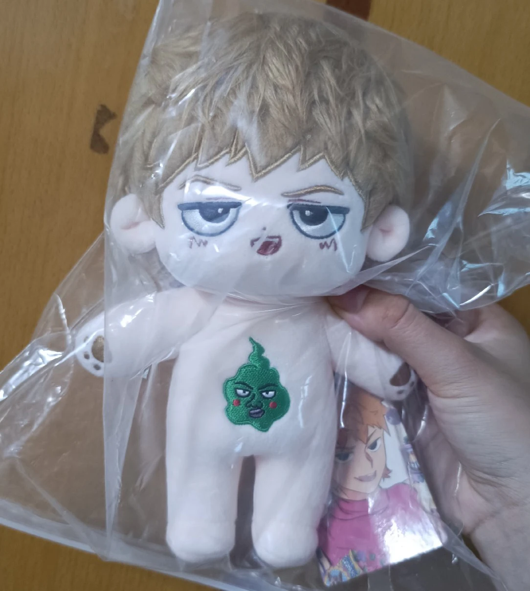 

20cm Anime Role Reigen Arataka Cute Monster Dress-up Dolls Cosplay Cotton Stuffed Plush Doll Body Plushie Toys Figure Xmas Gift