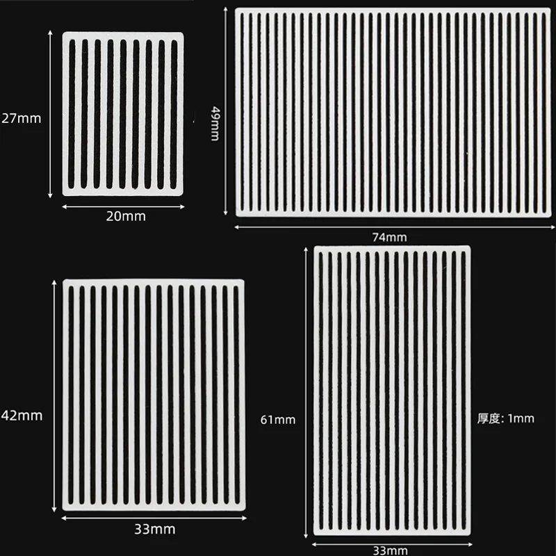 Miniature Blind/Door Model Kits for Making Sandplay Building Model Materials DIY Manual Scene Props Diorama Accessories 5pcs/lot