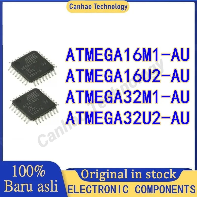 ATMEGA16M1-AU ATMEGA16U2-AU ATMEGA32M1-AU ATMEGA32U2-AU ATMEGA IC MCU Chip TQFP-32 in stock