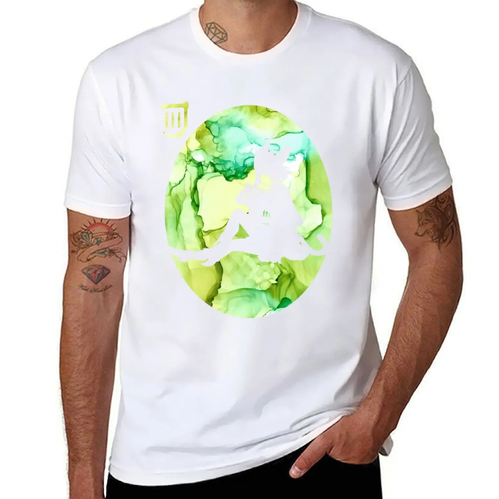 

FFXIV Bard Silhouette T-Shirt funny t shirts dark humor t shirts for man pack white T-Shirt