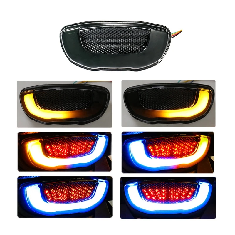 Luz de frenado para motocicleta, señal Led, lámpara trasera, luz trasera para Honda CB650R, CB300R, CB150R, CBR650R