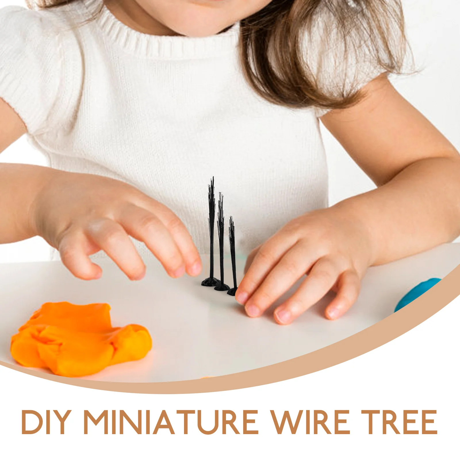 

3Pcs DIY Dead Wire Tree Autumn Theme Desktop Decor Iron Wire Sculpture Stable Base Home Office Decoration Gift