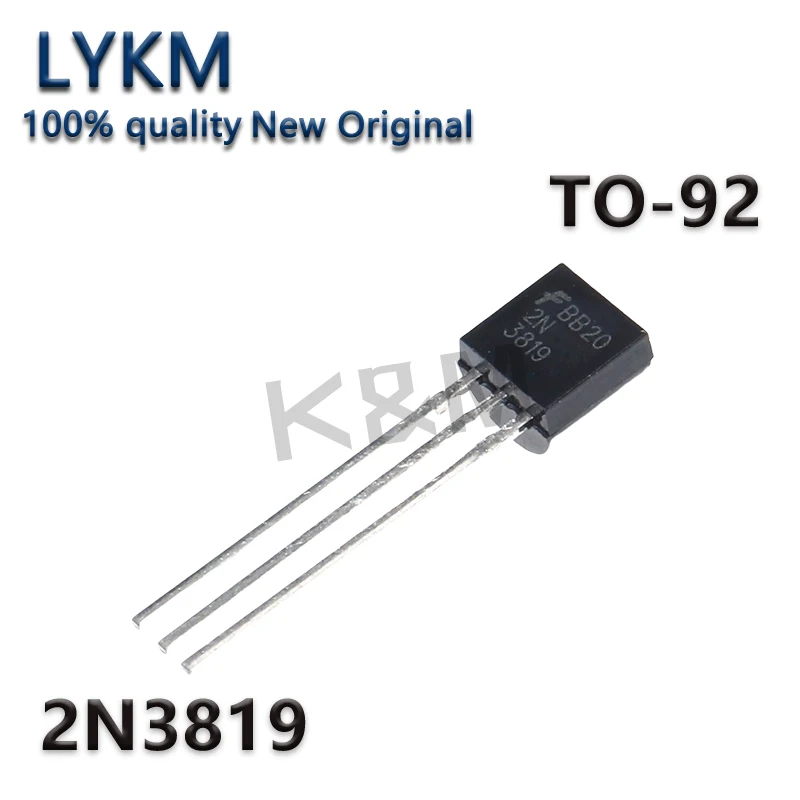 10~100/Piece New 2N3819 TO-92 N-channel field-effect transistor In Stock