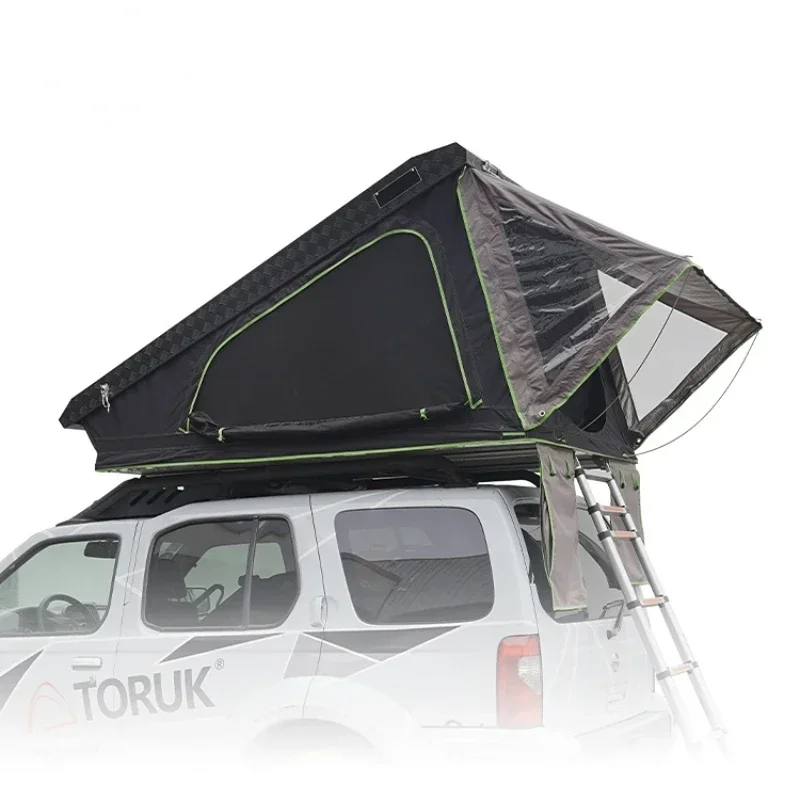 Custom Aluminum Hard Shell Car Roof Top Tent Outdoor Folding Camping Truck Rooftop Tent for SUV