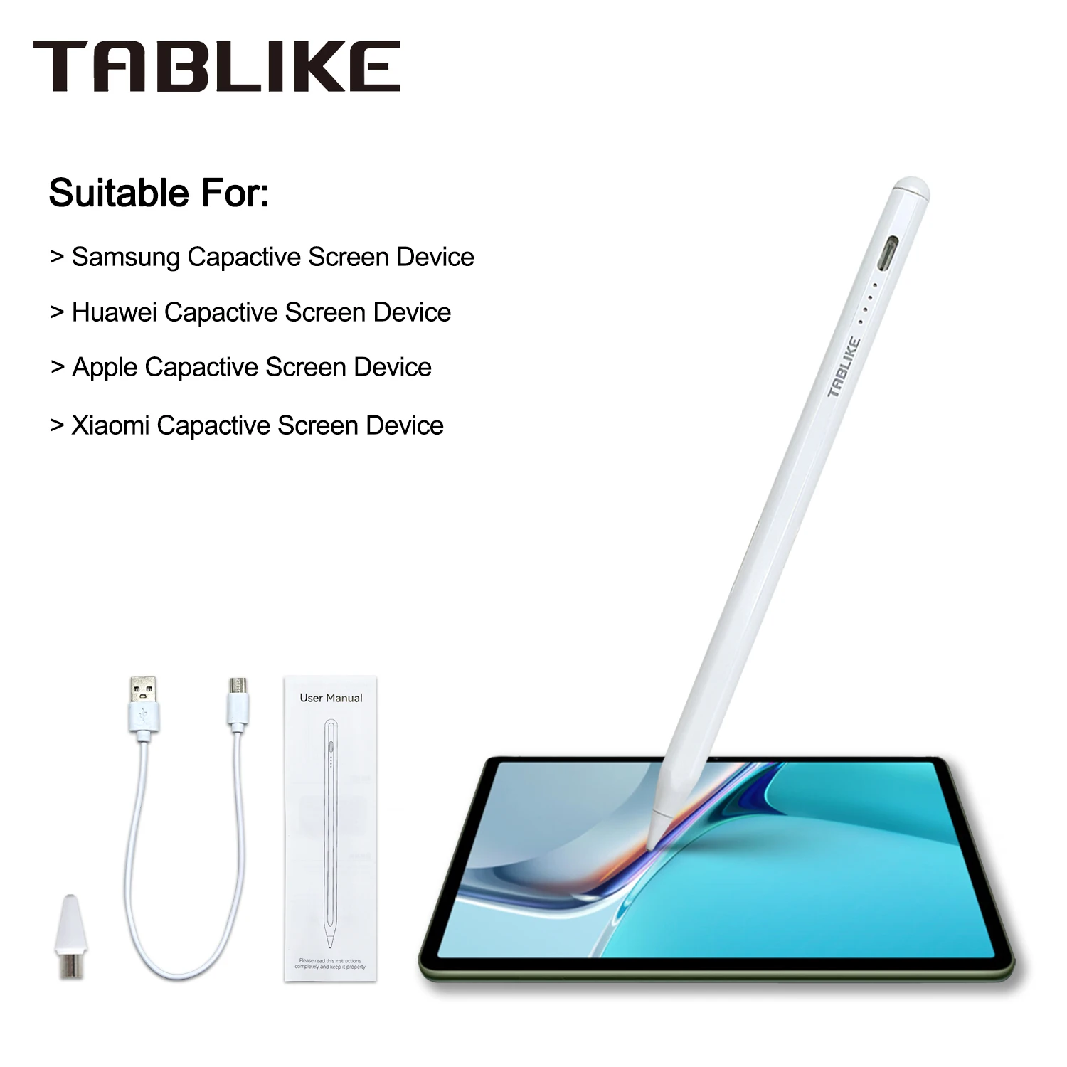NEW Universal Stylus For Android IOS Windows Tablet/Mobile Phone Capacitive Touchscreen Pen For Samsung Huawei Apple Xiaomi