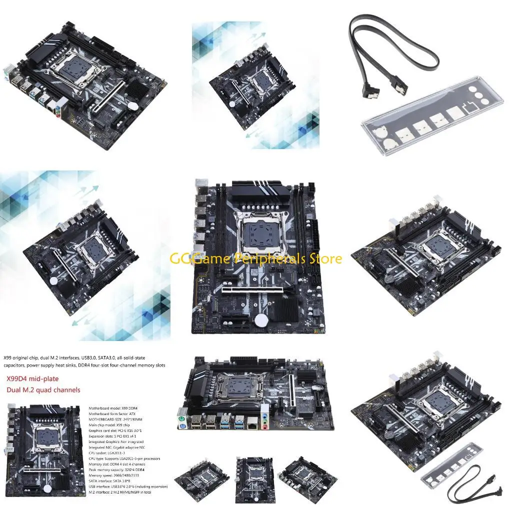 

U55B X99 Материнская плата DDR4 LGA2011-3 Игровая материнская плата Компьютерная материнская плата с NVME