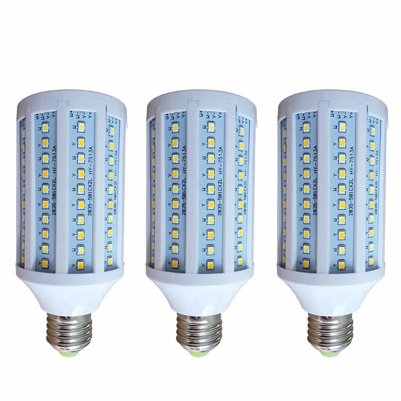 

1pc E27 E14 LED CCT Corn Bulb Double Color Dual Color LED Lamp Warm White+ White 3000k 4000k 6000k 12W 16W 25W 30W AC85-265V