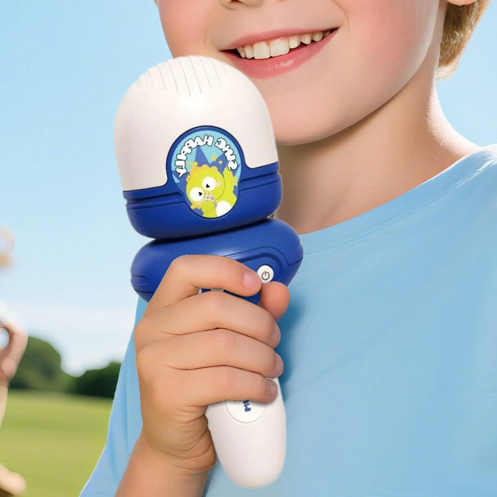 ไมโครโฟนเปลี่ยนเสียงสำหรับเด็ก ไมโครโฟนสำหรับเด็ก เครื่องเปลี่ยนเสียงร้องเพลง พร้อมฟังก์ชั่นบันทึกเสียง สำหรับเด็กอายุ 3 ขวบ