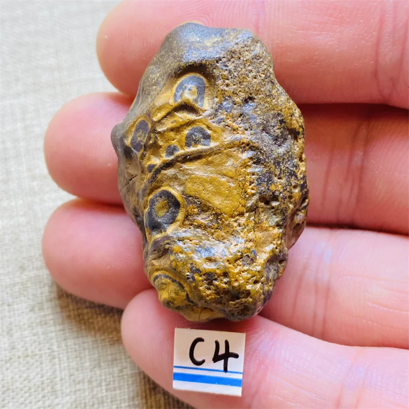Rare Natural Gobi Stone Sardonyx Agate Palm Hand Play Witchcraft Meditation Spiritual Decor Crystals Healing - view 5