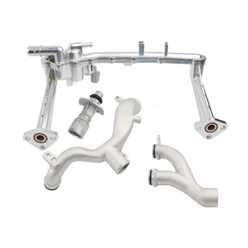 AJ133 5.0L V8 Upgraded Aluminum Cooling Water Pipe For Range Rover Sport LR4 Jaguar LR122709 LR090630 LR092992 LR028136