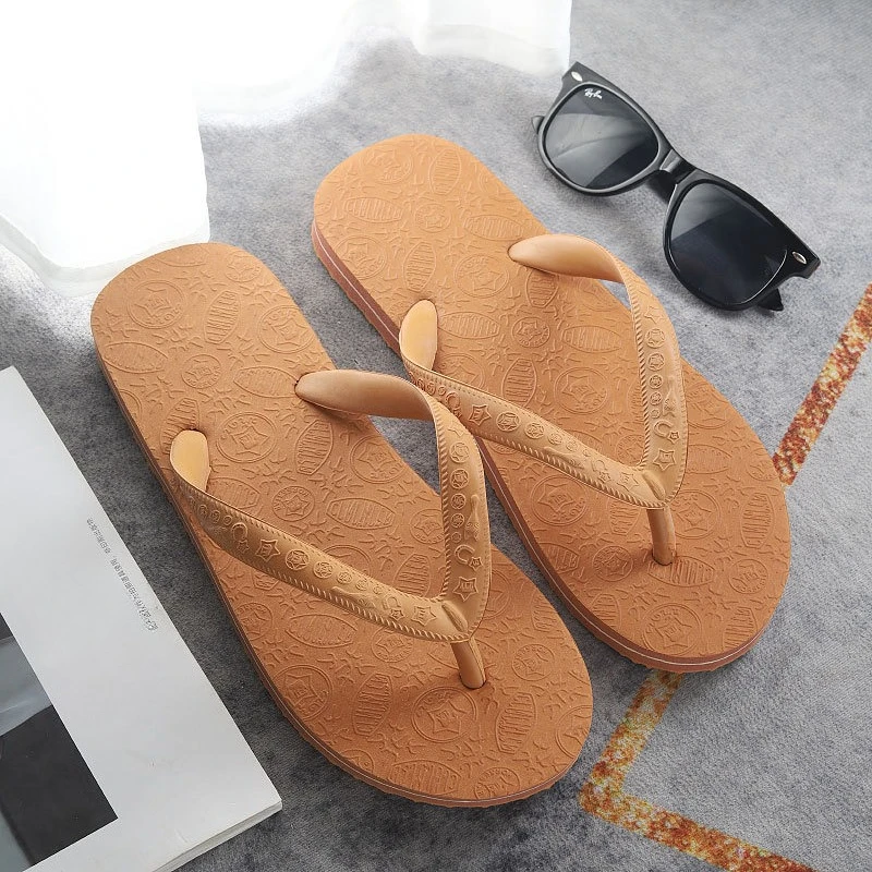 Thai Flip-flop Men's and Women's Three-ear Rubber Anti-slip, Wear-resistant and Anti-odor Vietnamese Sandals