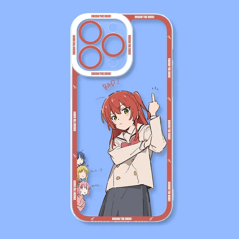 Anime Bocchi the Rock Soft Case For Samsung Galaxy A54 A34 A24 A14 A13 A53 A33 A73 A23 A05 A05S A72 A52 A52S A32 A22 A12 A51 A71