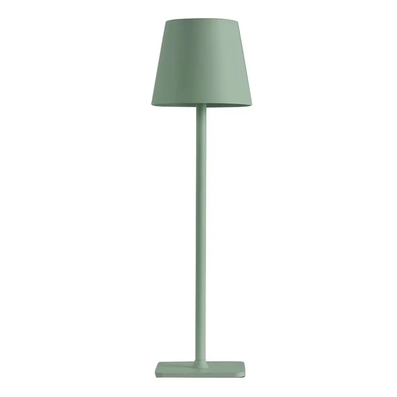 

ABKY-For Bedroom Hotel Restaurant Waterproof Table Lamp USB Rechargeable Table Lamp Green