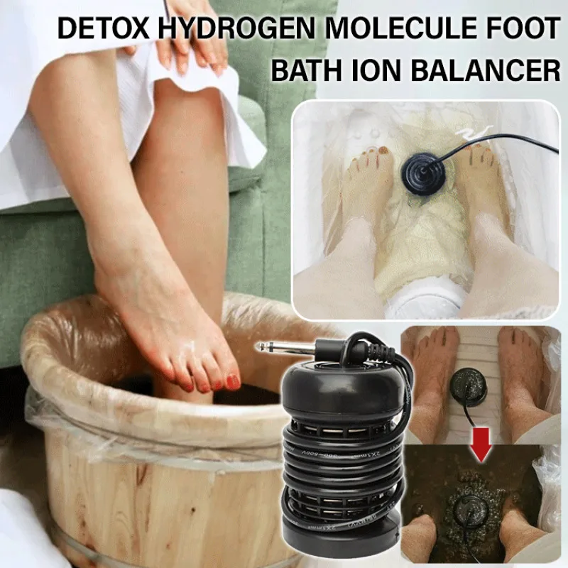 Quantum Foot Bath Detoxifying Ionizer Black Pythagorean Foot Bath for Pythagorean Balance Ionizer