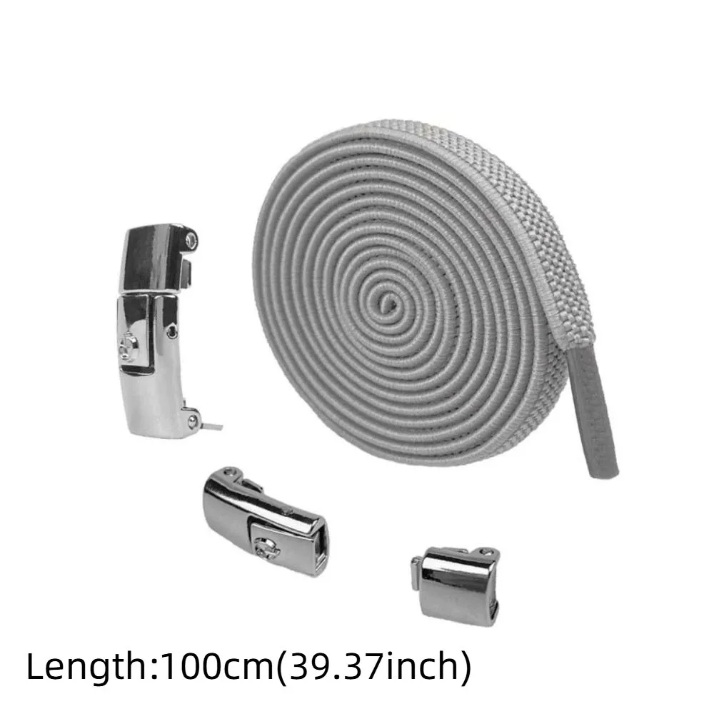 結ばない靴紐 マグネット式靴紐 バックルプレス フラットフリー靴紐バックル 靴紐アクセサリー 靴紐ツール 靴バックル