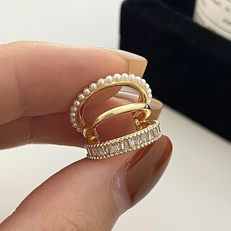 

Настоящее серебро 925 пробы, цельные серьги-клипсы с цирконием и жемчугом, геометрические серьги-клипсы для женщин, классические ювелирные изделия, минималистичные аксессуары