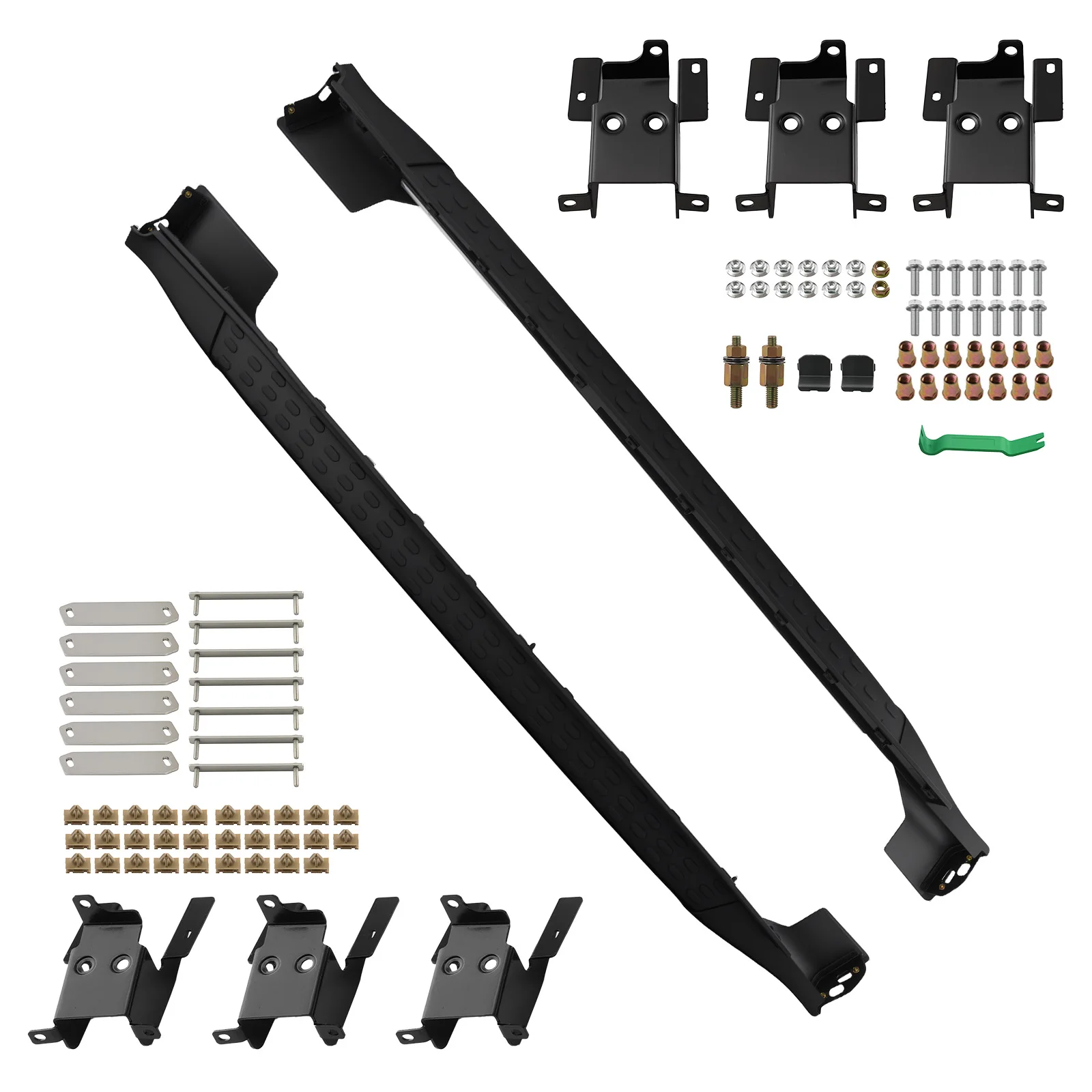 

Side Steps Nerf Bars for Jeep Grand Cherokee L 3-Row 2021-2025 Non-Slip