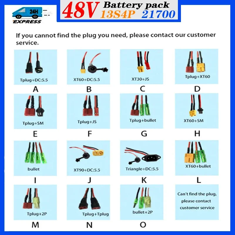 Imagem -02 - Bicicleta Elétrica Samsung Lithium Ion Cells Pack Ebike Bateria Bafang Motor 13s4p 48v 39ah 21700