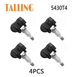 5430T4 4Pcs TPMS Tire Pressure Sensor for Peugeot 207 307 508 607 407 807 1007 2003-2015 Citroen C4 C6 C5 C8 2005-2014 5430.T4