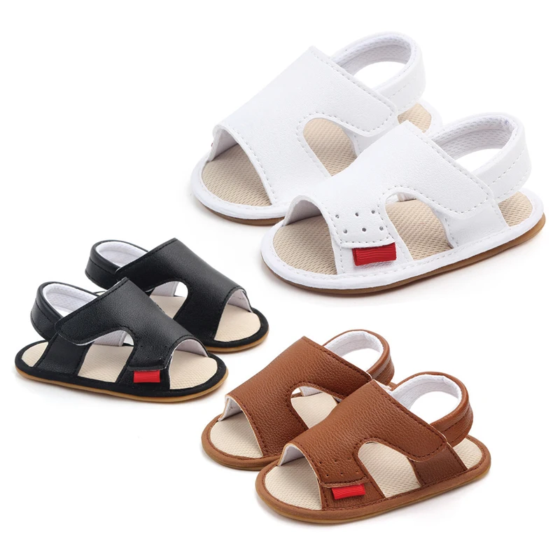 Fashion Infant Baby Boy Sandals Toddler Summer Shoes Newborn Bebes Soft Rubber Sole Footwear for 1 Year Trainers Girls Sandalens