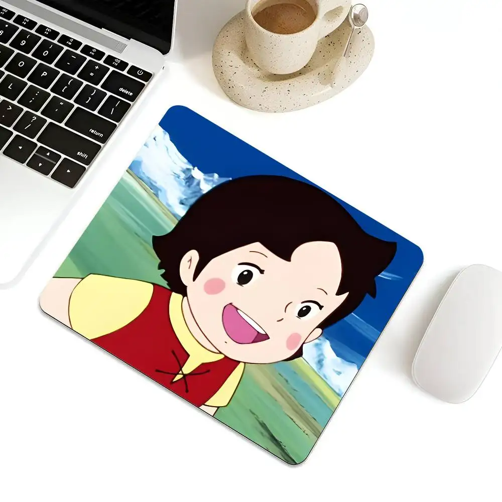 H-eidi A Girl Of The Alps Mousepad Small LockEdge Mouse Pad For Gamers Computer Desk Pad Rectangular Anti-slip Rubber