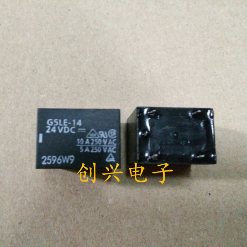 （Brand New Original）1pcs/lot 100% original genuine relay:G5LE-14 24VDC 5pins Automotive relay