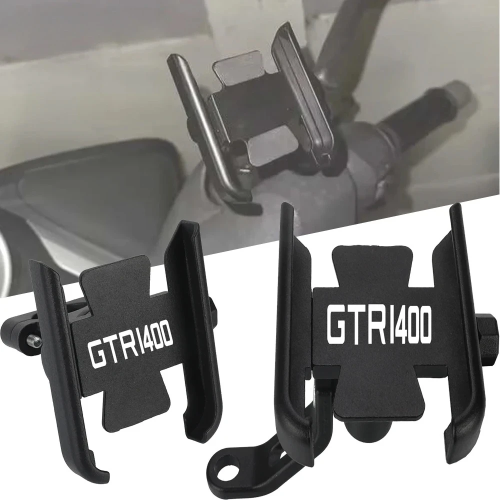 لكاواساكي GTR1400/CONCOURS GTR 1400 2007-2021 2022 2023 2024 2025 دراجة نارية المقود حامل هاتف المحمول لتحديد المواقع دعامة حامل #1
