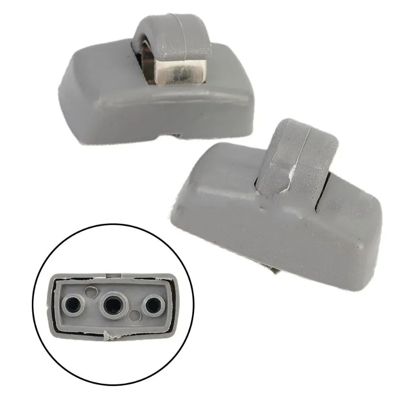 2pcs Sun Visor Clip Fit for VW Amarok Beetle Bora Transporter T4 T5 T6 For Passat B5 Saveiro Sharan Golf 4 Touran EOS Caddy 1SET