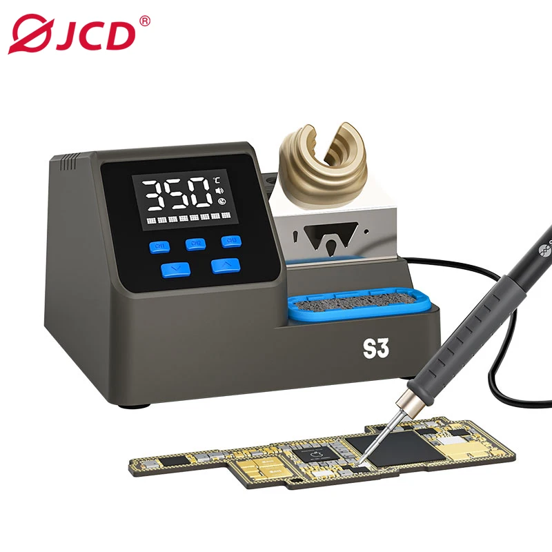 S3-210 Smart Digital Soldering Station Fast 2s Heating 3Custom Channels Temperature Calibration Precision Welding Repair Station