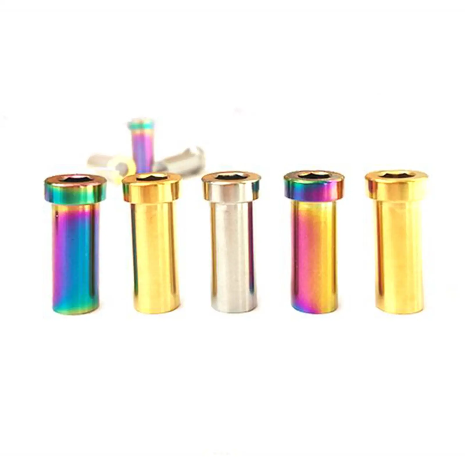 

M6 Length 11.5/18.5/22/30/33mm GR5 Titanium Pivot Nut For Road Bike Caliper Brakes